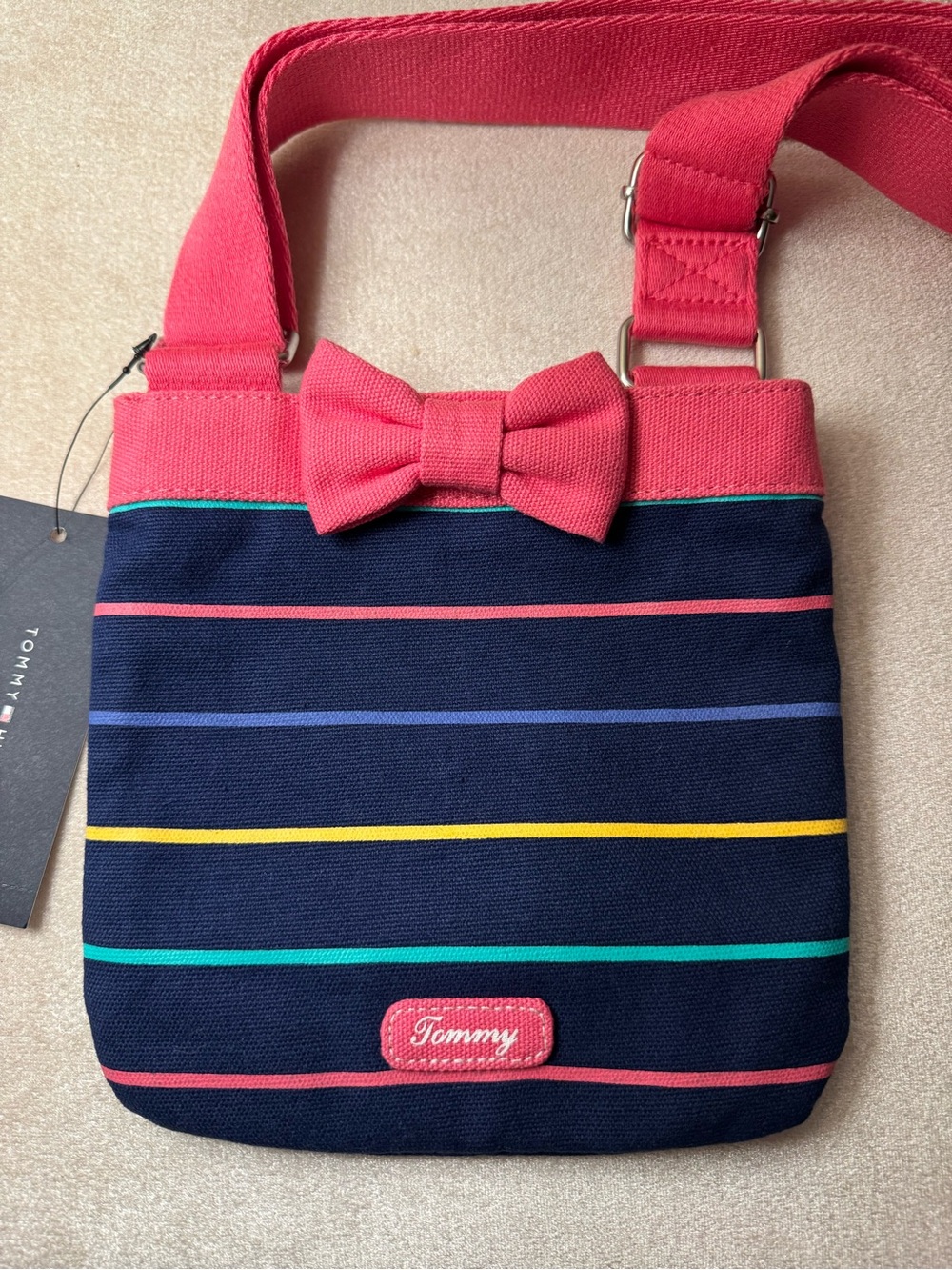 BNWT Tommy Hilfiger Denim Canvas Mini Crossbody Bag